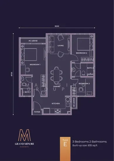 Type E Floor Plan
